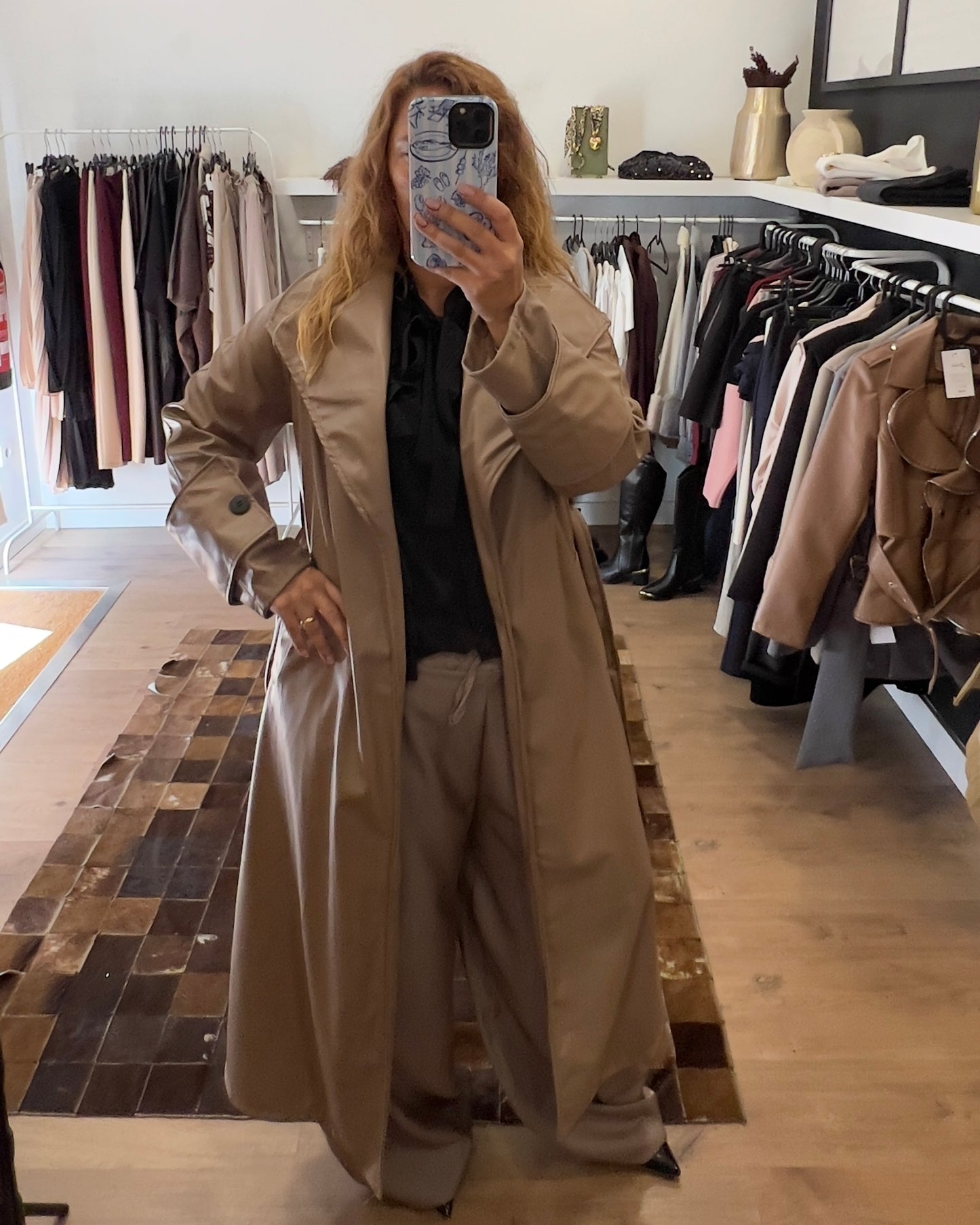 Gabardine eco pele