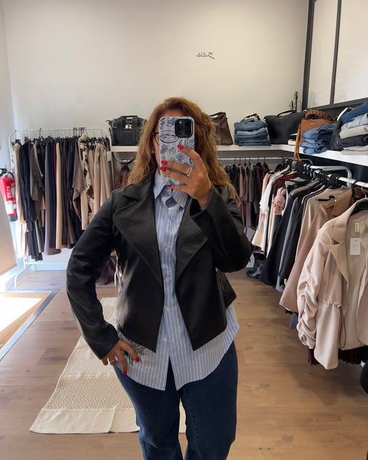 Blazer eco pele